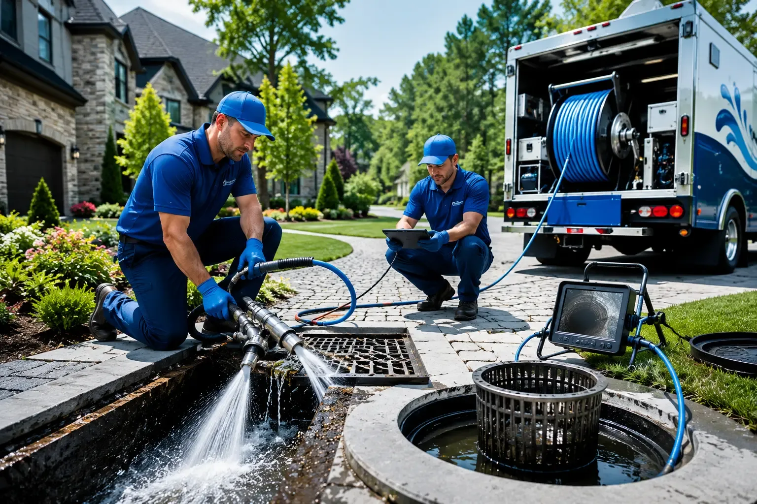 Local outdoor drain cleaning professionals in Collins Center, NY
