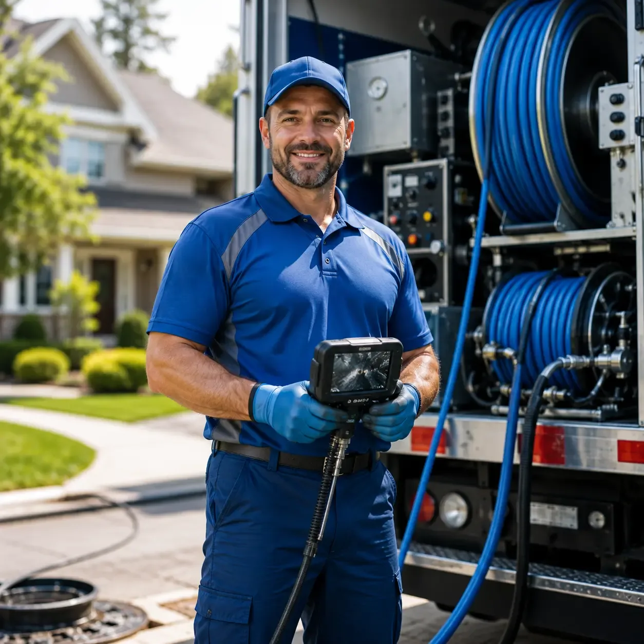 Local outdoor drain cleaning specialists in Collins Center, NY
